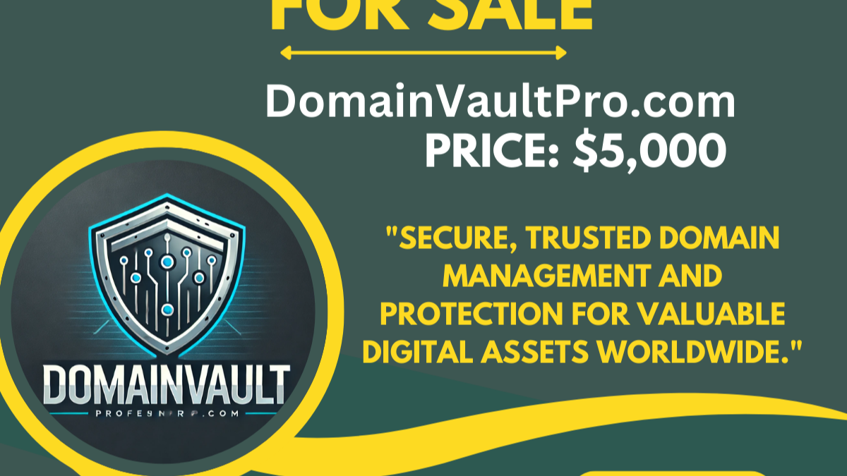 Why Entrepreneurs Choose DomainVaultPro.com for Start The Ventures